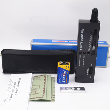 Instrument de identificare a autenticității diamantelor și jadului cu tester de conductivitate termică – teste pentru diamant, jad/jadit și cristale; model Drill pen