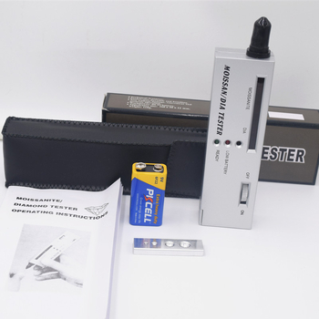 Instrument de identificare a autenticității diamantelor și jadului cu tester de conductivitate termică – teste pentru diamant, jad/jadit și cristale; model Drill pen