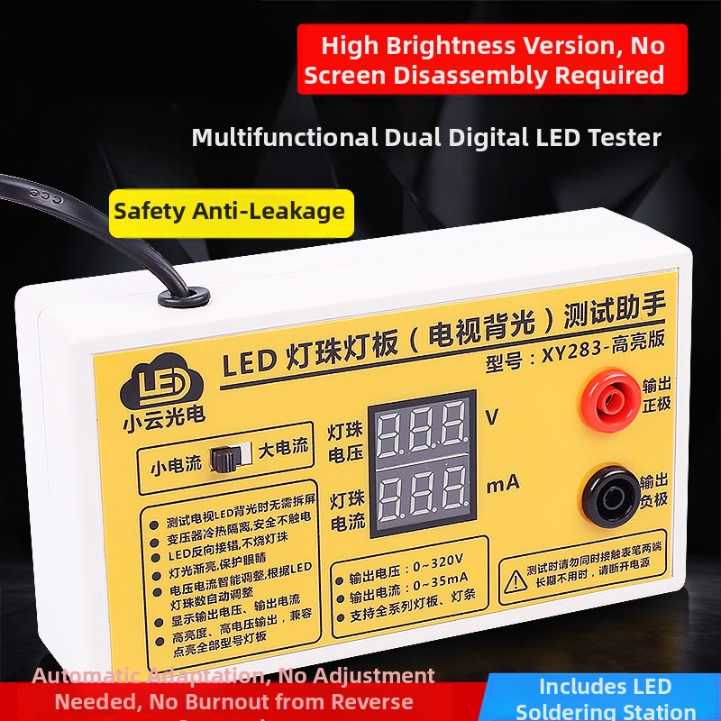 LED tester na opravu a testovanie LED zŕn | Xiaoyun Photoelectric XY-283 | Rozsah merania: kontrola a údržba LED zŕn