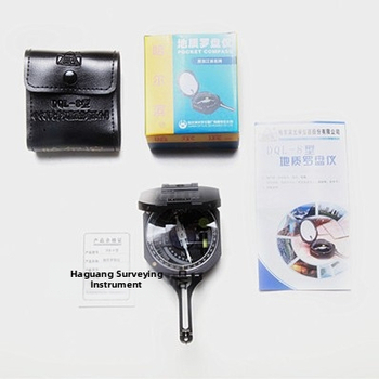Harbin DQL-8 prenosný geologický presný kompas-inklinometer, ručný, meranie vertikálneho uhla
