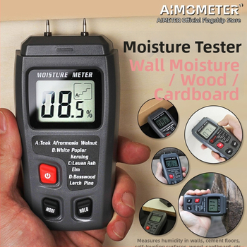 Meradlo vlhkosti dreva — vysokoprecízny detektor vlhkosti, viacfunkčné meranie vlhkosti, značka Xinmiao, typ: ionometer