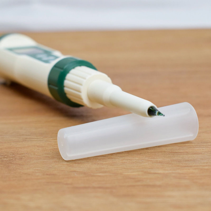 Преносим pH метр SY-1030 – цифров дисплей, стъклена сонда, обхват 0–14 pH, точност 0,01, температурна компенсация 0–60°C