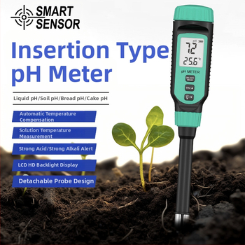 Hima PH818T Prenosný pH meter – digitálny displej, špicatá sonda, rozsah 0.0–14.0 pH, presnosť ±0.1 pH, teplotná kompenzácia 0–70°C, napájanie 1.5V