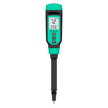 Hima PH818T prijenosni pH meter – digitalni zaslon, oštri vrh sonde, raspon 0.0–14.0 pH, točnost ±0.1 pH, temperaturna kompenzacija 0–70°C, napajanje 1.5V