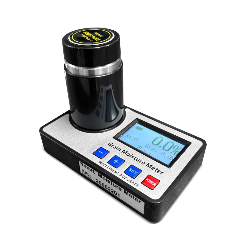 Lujun AMT155 nedvesség-elemző, mérési tartomány 6–40%, ismételhetőség 0,2%, granuláris mintákhoz
