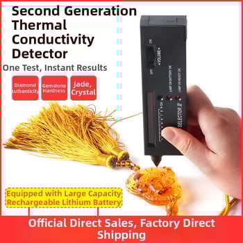 Tvrdostný tester s vrtacím perom pre jade a drahokamy; nástroj na identifikáciu diamantov (bez batérie)