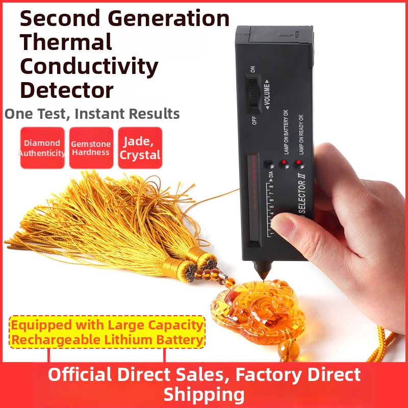 Tvrdostný tester s vrtacím perom pre jade a drahokamy; nástroj na identifikáciu diamantov (bez batérie)