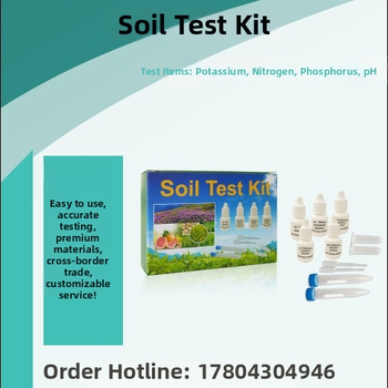 Pôdový testovací reagent pre amóniový dusík, pH a draslík so presným meraním