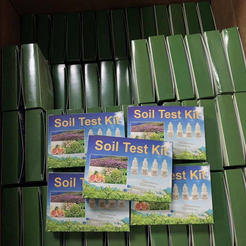 Почвен тест-реагент за амониев азот, pH и калий с прецизни измервания