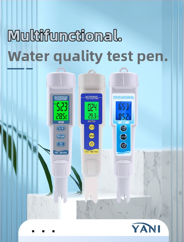 Vysoko presný pôdny detektor s meraním pH, vlhkosti a EC