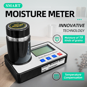 Lujun AMT155 Nedvesség-elemző granuláris mintákhoz, mérési tartomány 6–40%