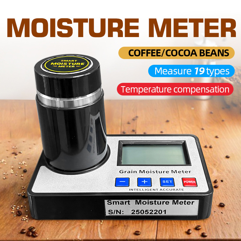 Lujun AMT155 Nedvesség-elemző granuláris mintákhoz, mérési tartomány 6–40%