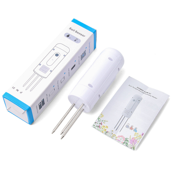 ZigBee talajnedvesség- és hőmérséklet-érzékelő, tűszondás detektor, modell THE01840, pontosság ±0.1°C