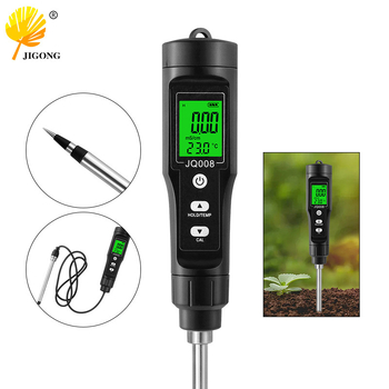 Record Work tester de sol de tip pix cu valoare EC și temperatură pentru grădină și livezi