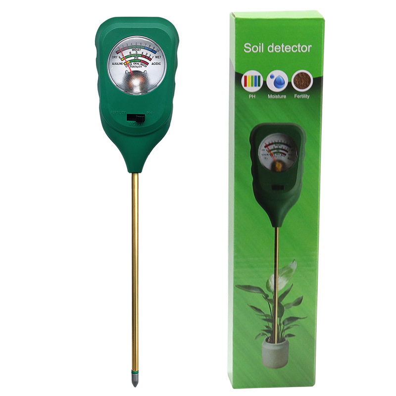 Detector de sol - trei în unu, vârf metalic, plug-and-play, fără baterie; Brand: Record Work; Origine: China continentală