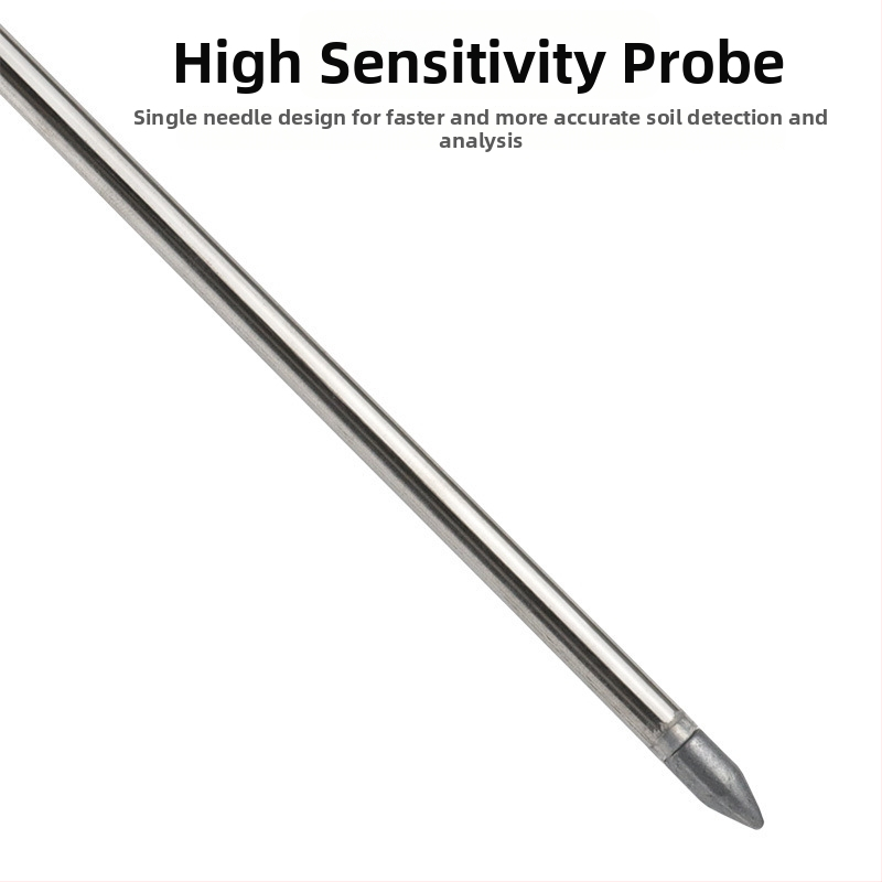 Merač vlhkosti pôdy – 1 na 1 detektor pôdy, s guľatou hlavou, záhradný detektor pôdy, značka Record Work