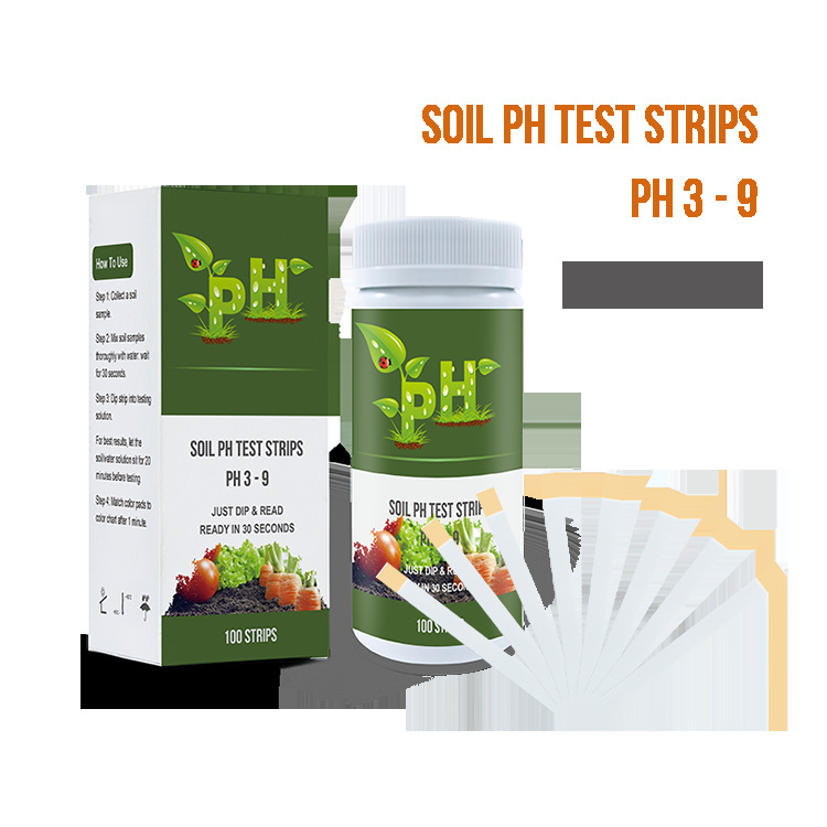 Ταινίες μέτρησης pH εδάφους PH4-9, 25/50 ανά κύλινδρο, Precision