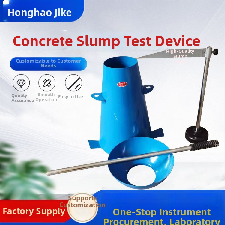 Betónový slump tester – nástroj na meranie slump, priemyselné použitie, prispôsobiteľné