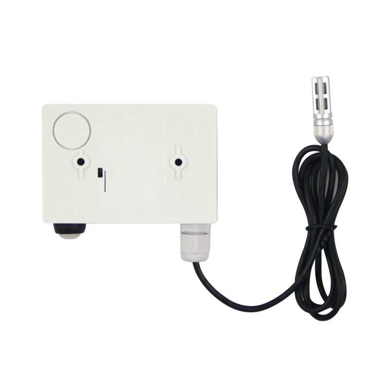 Έξυπνος ανιχνευτής θερμοκρασίας και υγρασίας με WiFi, καταγραφέας και ελεγκτής, επιτοίχια τοποθέτηση