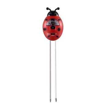 Ladybug troj-in-jedan tester tla: vlaga, svjetlost i pH za vrt