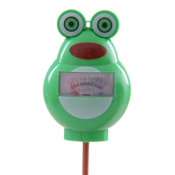 Higrometar tla za tlo u obliku žabe s pokazivačem, igličasta sonda, raspon mjerenja 1–10, preciznost 2
