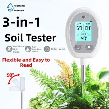 LCD 3-u-1 tester tla za pH, vlagu i sadržaj hranjivih tvari