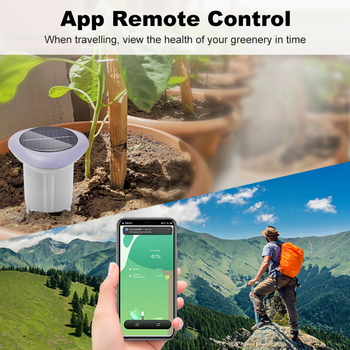 ZigBee talajhőmérséklet- és páratartalom szenzor valós idejű monitorozással és napenerőforrással – manhot