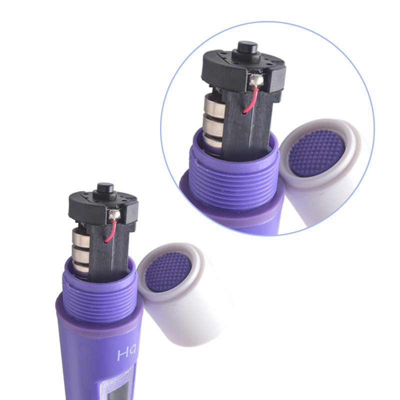 Hordozható pH mérő ph037 digitális kijelzővel, mérési tartomány 0.00-14.00 pH