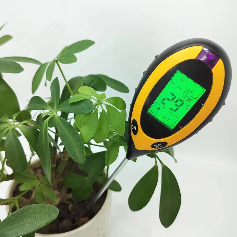4-u-1 tester tla – pH tester tla, fotometar i termometar za hortikulturu
