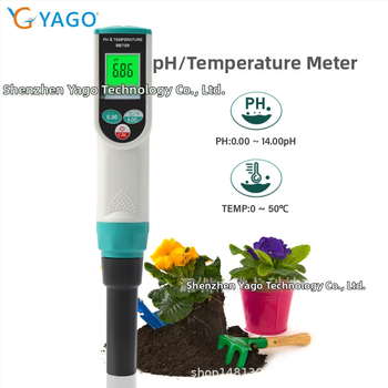Yago PH-2023-D 2-u-1 tester tla za pH i temperaturu tla za poljoprivredu i hortikulturu