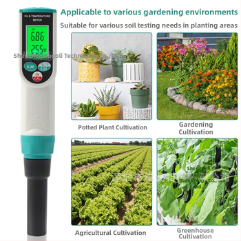 Yago PH-2023-D 2-u-1 tester tla za pH i temperaturu tla za poljoprivredu i hortikulturu