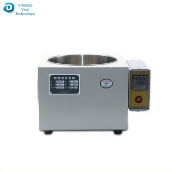 Laboratórna olejovo-vodná kúpeľ so digitálnym displejom, model HH-WO, teplotný rozsah do 300°C, ±1°C stabilita, nerezová oceľ