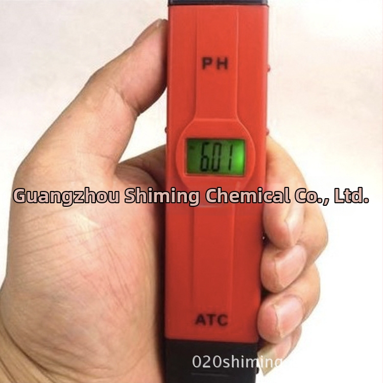 Prenosný pH meter s sklenenou sondou, podsvietený displej, rozsah merania 0.00–14.00 pH, teplotná korekcia 0–50°C