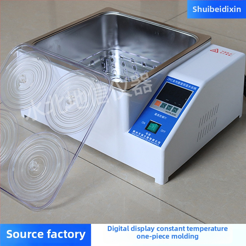 Ψηφιακή θέρμανση νερού με οθόνη και σταθερή θερμοκρασία, εσωτερική επένδυση από 304 ανοξείδωτο ατσάλι, κάλυμμα ενός κομματιού, σειρά ZPC για εργαστηριακή χρήση, θαλάμη νερού για απόσταξη, ξήρανση και συμπύκνωση, εύρος θερμοκρασίας έως 100°C