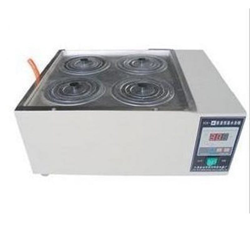 Εργαστηριακή δεξαμενή ύδατος με ψηφιακή οθόνη και σταθερή θερμοκρασία, ανοξείδωτος χάλυβας, διαμόρφωση με 2/4/6/8 οπές, έλεγχος θερμοκρασίας PID, εύρος θερμοκρασίας από τη θερμοκρασία δωματίου έως 99,9°C, μεταβολή ±0,5°C, ομοιομορφία θερμοκρασίας 1°C