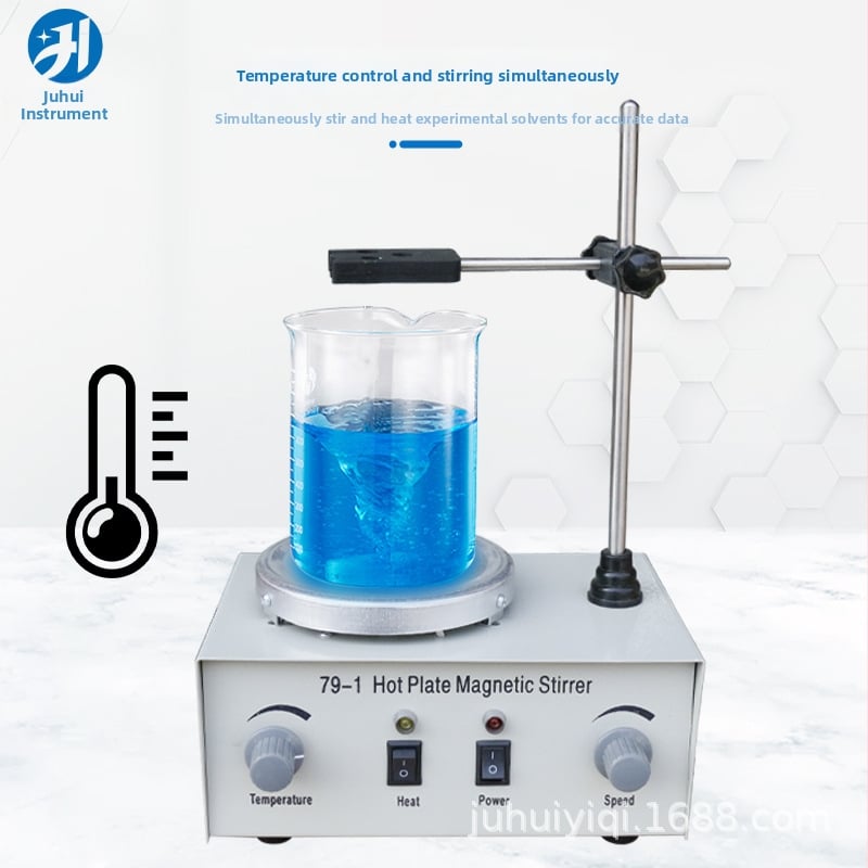 79-1 Modell intelligens laboratóriumi mágneses keverő digitális kijelzővel és állandó hőmérséklet-vezérléssel