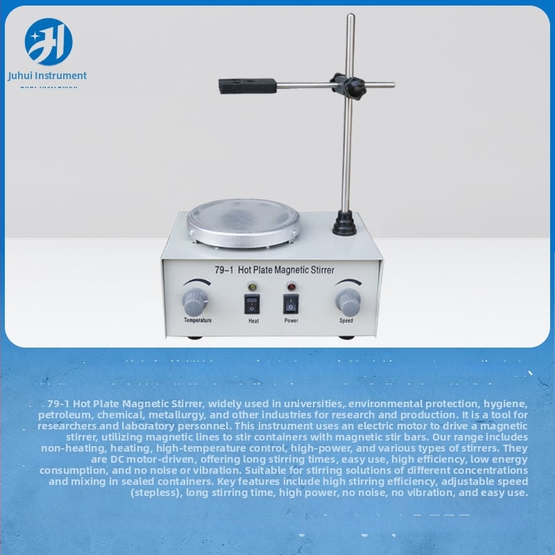 79-1 Modell intelligens laboratóriumi mágneses keverő digitális kijelzővel és állandó hőmérséklet-vezérléssel