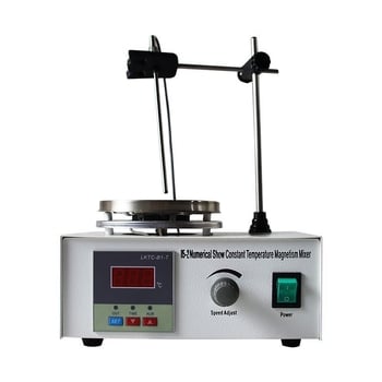 Εργαστηριακός μαγνητικός αναδευτήρας με θερμαντήρα, ψηφιακή ρύθμιση θερμοκρασίας, μοντέλο 85-2, Yaoyao Technology; Τροφοδοσία: 220V 50Hz; Λειτουργική τάση: 220V; Βάρος: 5