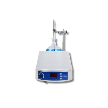 Εργαστηριακό θερμαντικό περίβλημα με ευφυή ψηφιακή οθόνη και μαγνητικό αναδευτήρα, ρυθμιζόμενη σταθερή θερμοκρασία, μοντέλο MH-500, κωδικός Drt-25, 220 V, βάρος 2,1 kg