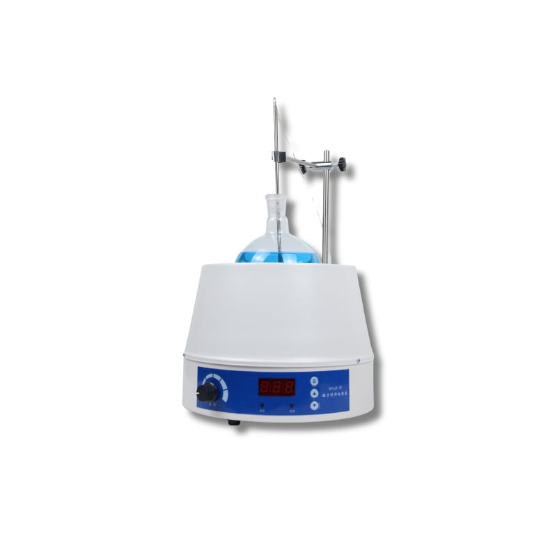 Εργαστηριακό θερμαντικό περίβλημα με ευφυή ψηφιακή οθόνη και μαγνητικό αναδευτήρα, ρυθμιζόμενη σταθερή θερμοκρασία, μοντέλο MH-500, κωδικός Drt-25, 220 V, βάρος 2,1 kg