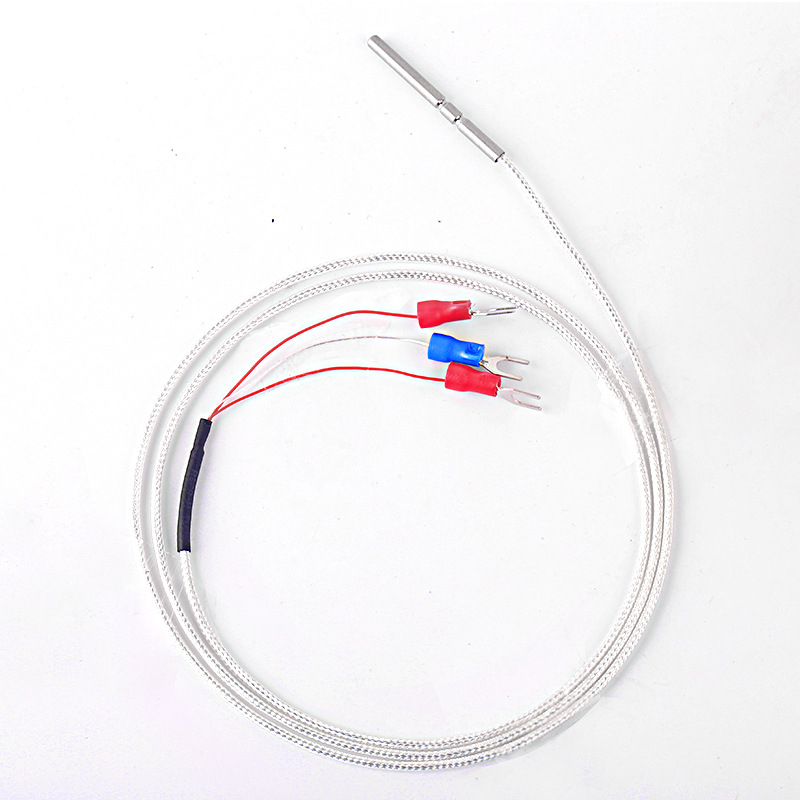 Pt100 RTD temperaturni senzor – potopni tip, raspon -200 do 500 °C, preciznost klase A/B, izlaz 2/3/4 vodova, kućište od nehrđajućeg čelika 304/SS316