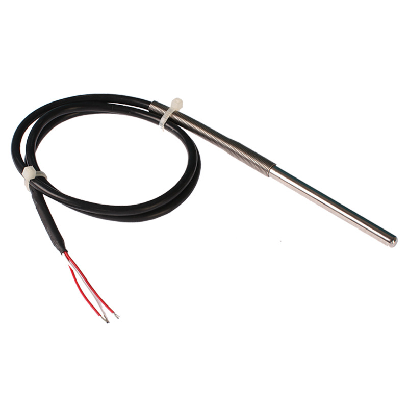 Pt100 RTD temperaturni senzor – potopni tip, raspon -200 do 500 °C, preciznost klase A/B, izlaz 2/3/4 vodova, kućište od nehrđajućeg čelika 304/SS316