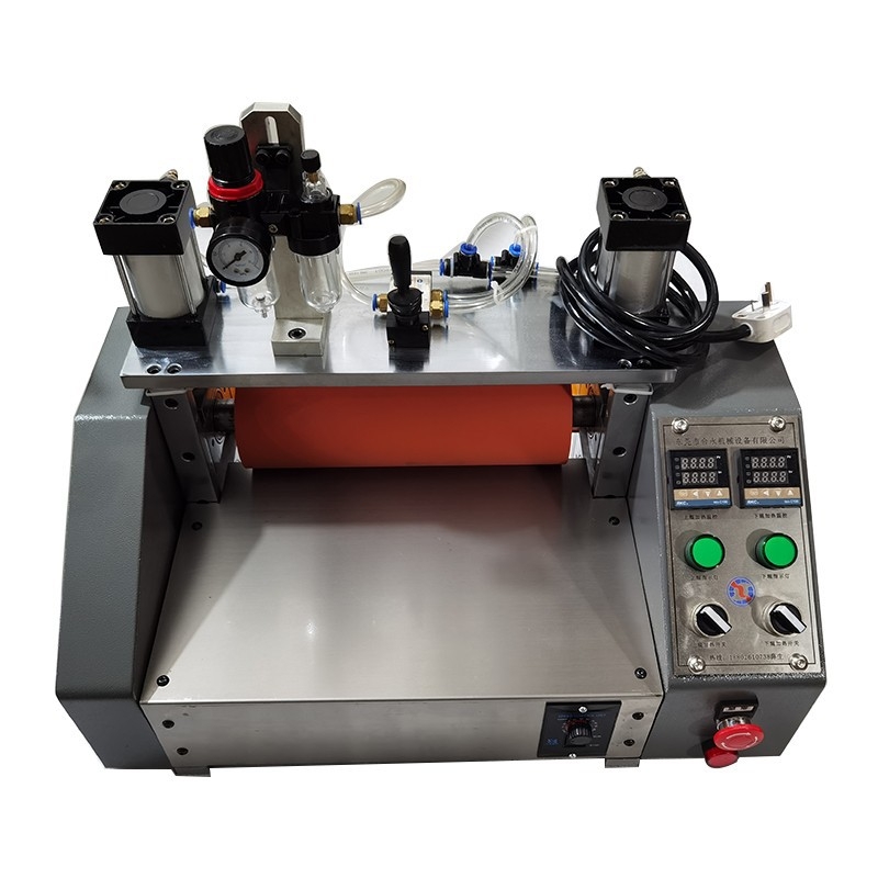 Εξοπλισμός Λαμιναρίσματος και Θερμικού Σφραγίσματος με Θερμαινόμενους Ρολλούς, Κάλυψη Κολλώδους, Σύστημα Τράκης και Ομοιόμορφο Έλεγχο Θερμοκρασίας (Ατσάλι/Ανοξείδωτο)