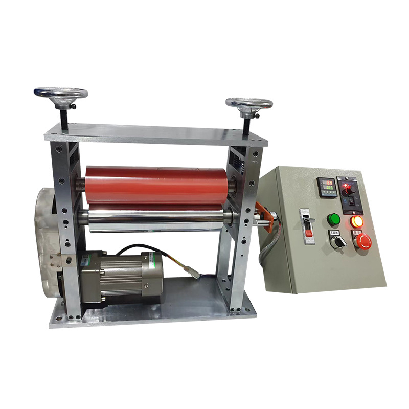 Εξοπλισμός Λαμιναρίσματος και Θερμικού Σφραγίσματος με Θερμαινόμενους Ρολλούς, Κάλυψη Κολλώδους, Σύστημα Τράκης και Ομοιόμορφο Έλεγχο Θερμοκρασίας (Ατσάλι/Ανοξείδωτο)