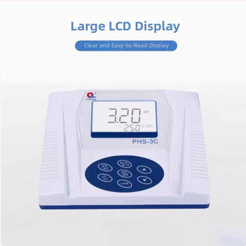 Stolný laboratorný pH meter, model Phs, značka Pu chun, rozsah pH 0.00–14.00, 220V