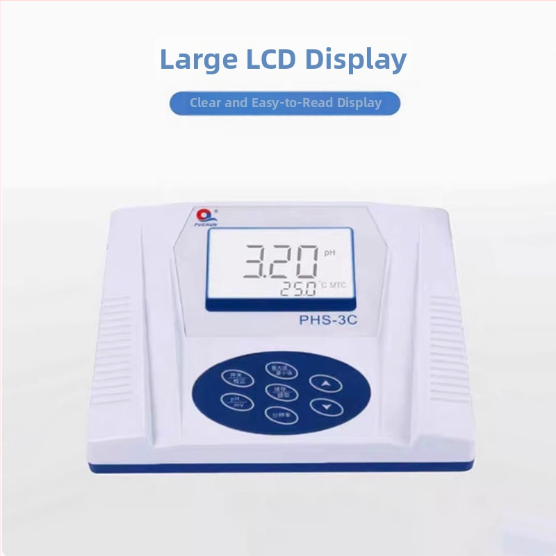 Stolný laboratorný pH meter, model Phs, značka Pu chun, rozsah pH 0.00–14.00, 220V