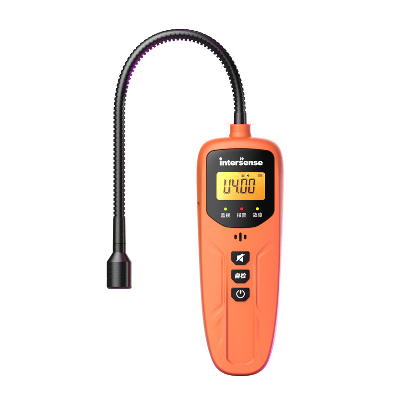 X20 hordozható gyúlékony gázdetektor – 0–9999 ppm tartomány, 1 ppm pontosság, DC24V tápegység, lítium akkumulátor