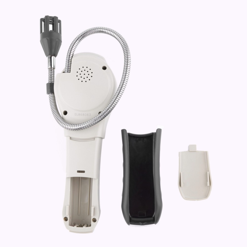 GM8800A hordozható éghető gáz detektor, mérési tartomány 0–100%, pontosság 2S, tápegység 1.5V×3.