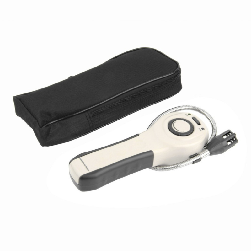 GM8800A hordozható éghető gáz detektor, mérési tartomány 0–100%, pontosság 2S, tápegység 1.5V×3.