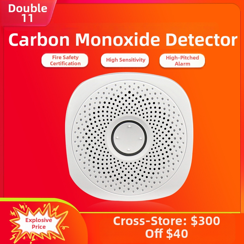 CO alarm pre vnútorné použitie v dome a kuchyni — detektor horľavých plynov Oracle Guard
